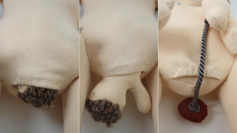 Illustration for article titled Handcrafted Breastfeeding and Birthing Dolls Are Adorably, Oddly NSFW